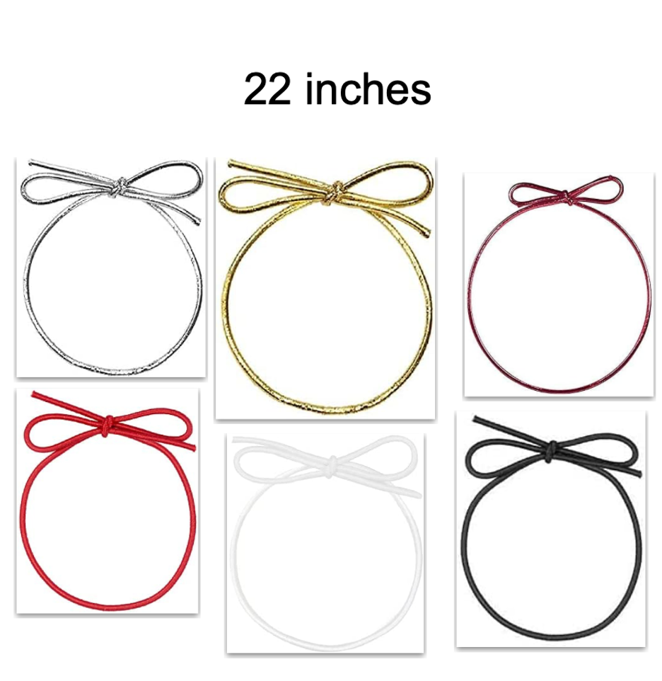 22-Inch Stretch Loop Ribbons