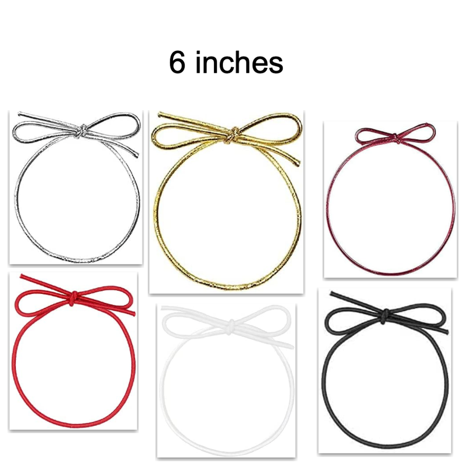 6-Inch Stretch Loop Ribbons