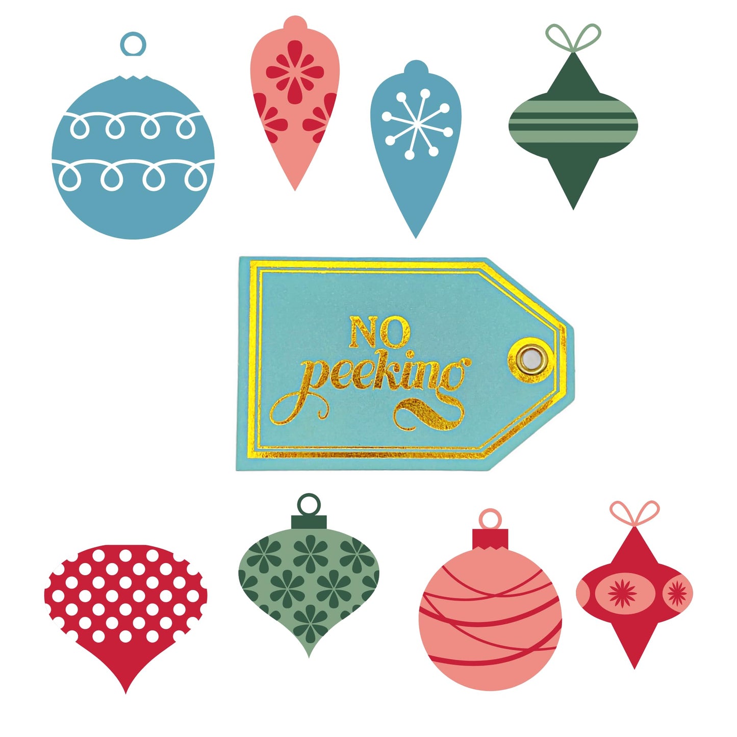 2 Rolls Kraft Wrapping Paper 22 inches wide + 32 Christmas Gift Tags with Grommets