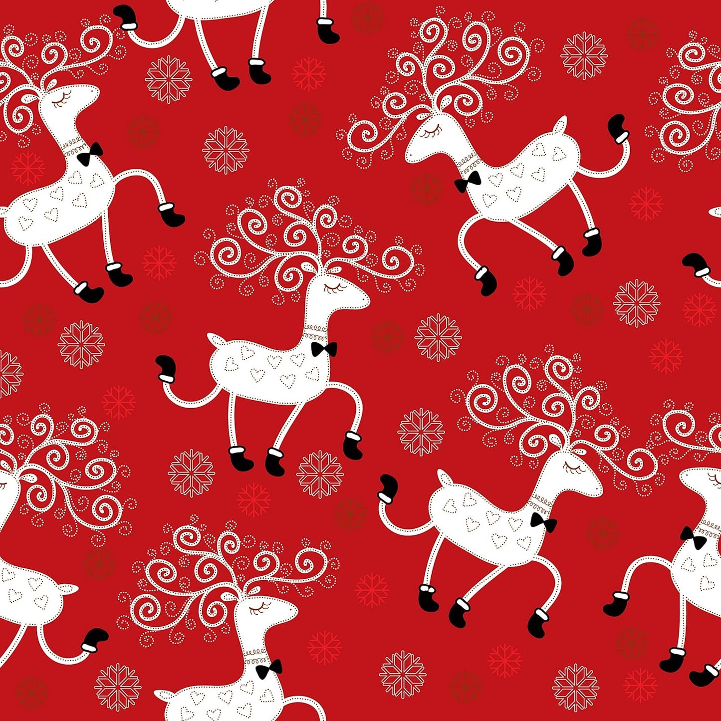 Retro Printed Kraft Tissue Paper for Vintage Christmas Gift Wrapping