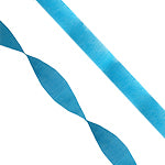 Turquoise Blue Crepe Paper Streamers 5 Rolls