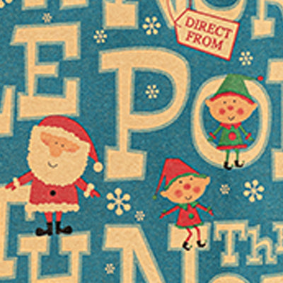 Vintage Wrapping Paper with Matching Pre-Strung Tags and Tape