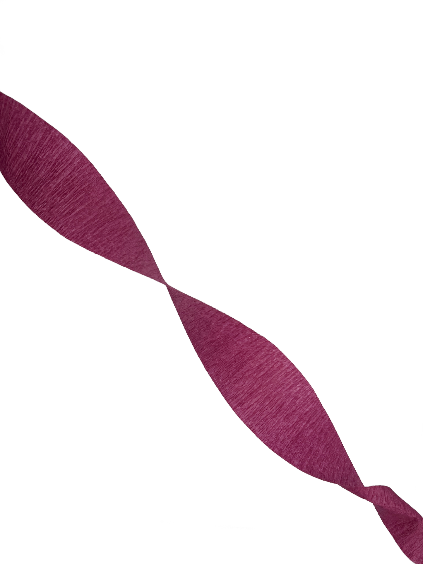 Maroon Burgundy Crepe Paper Streamers 5 Rolls