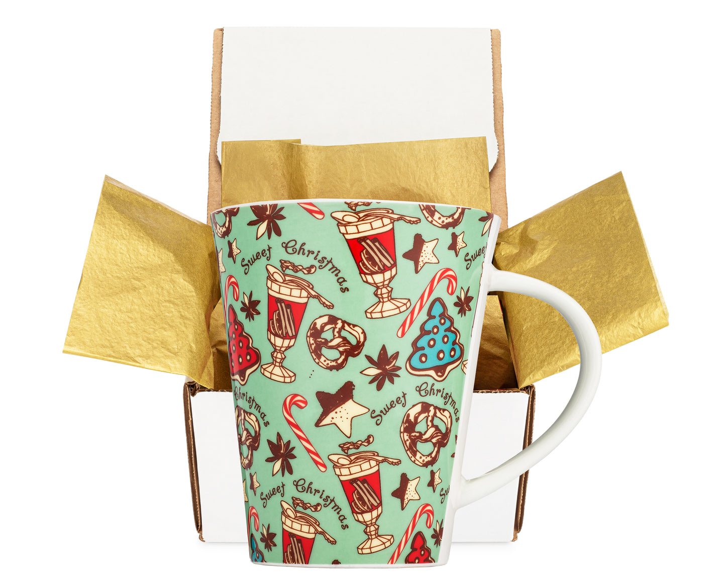 Gift Wrapped Vintage Soda Shoppe Coffee Mug