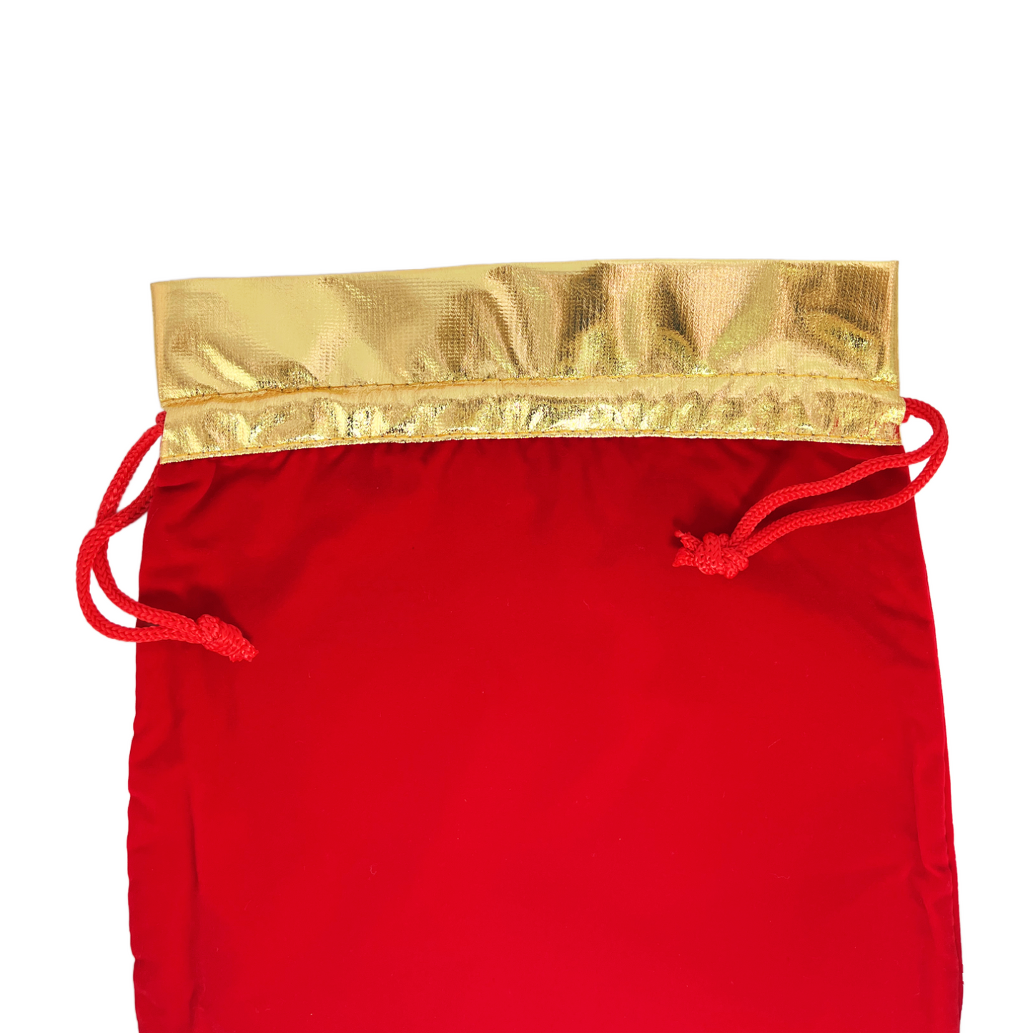 9 x 14 Inches "You've Been Naughty" Gift Bag with Drawstring Cinch