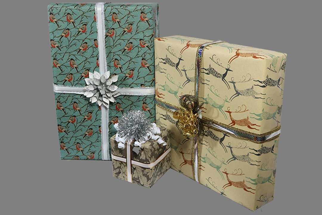 SET OF 3 pieces Tit bird kraft wrapping paper – MYDESIGNPICTURES