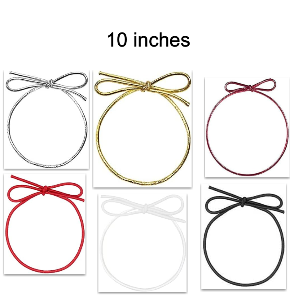 10-Inch Stretch Loop Ribbons