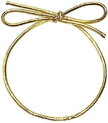 K-Kraft Stretch Loops for Crafts and Easy Gift-Wrapping, 100 Units (8 Inch, Red)