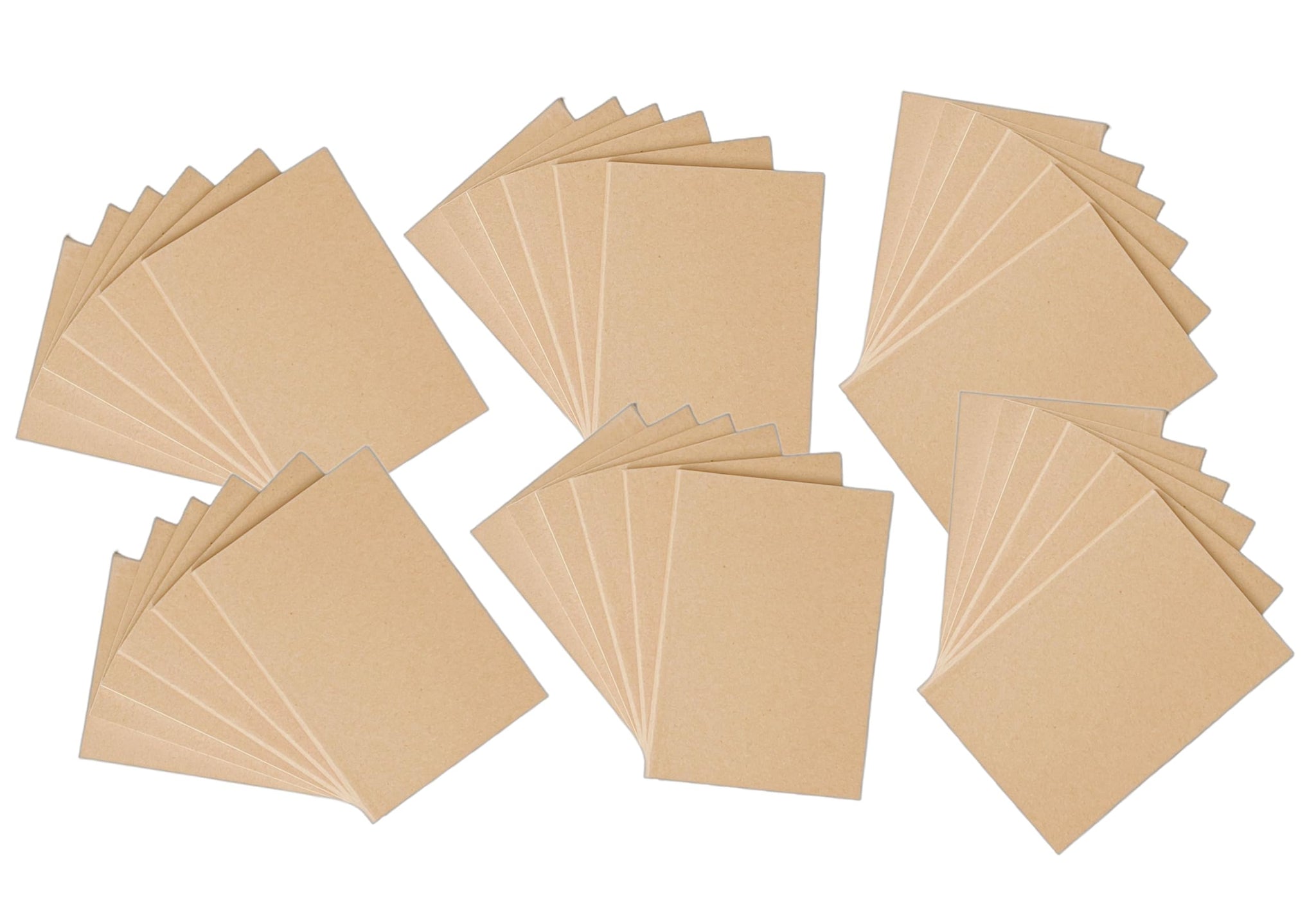 K-Kraft Notepads with Kraft Paper Covers - Bulk Buys (36 Notebooks, 4.5 x 3 Mini Notebooks)