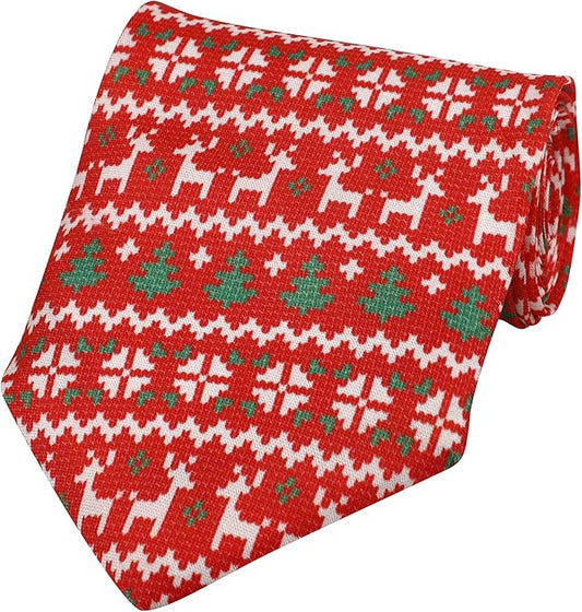 Ugly Sweater Necktie for Christmas