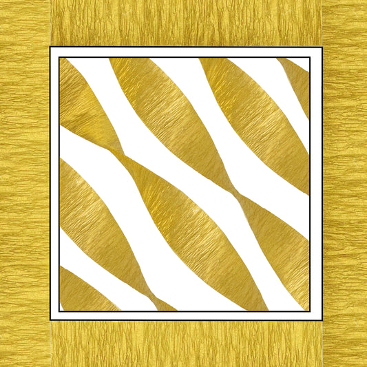 Metallic Gold Crepe Paper Streamers 5 Rolls