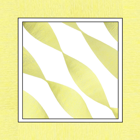 Light Yellow Crepe Paper Streamers 5 Rolls