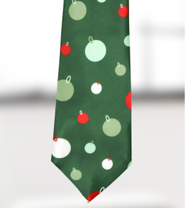 Christmas Ornament Necktie