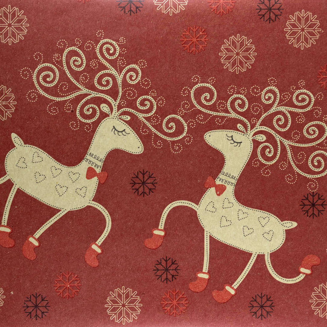 Victorian Reindeer 1 roll 30 inches wide and 15 feet long