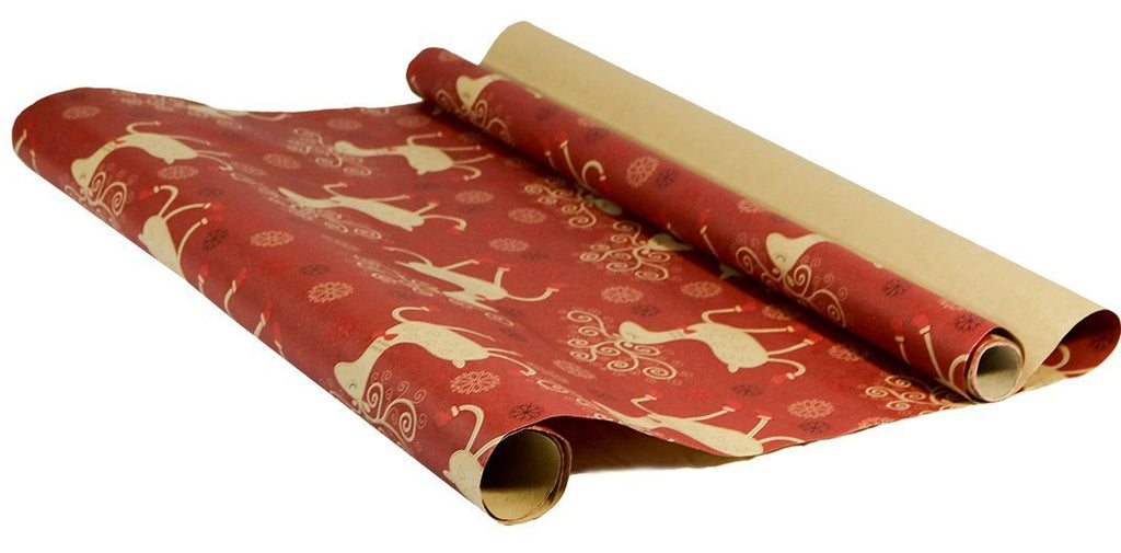 Meuva Christmas Vintage Kraft Paper Wrapping Paper DIY Gift Wrapping Paper  Christmas Wrapping Paper Kits Plain Wrapping Paper Newspaper Wrapping Paper  Christmas 
